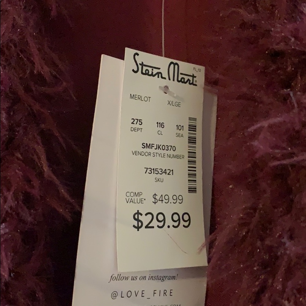 Fuzzy jacket - Picture 3 of 5